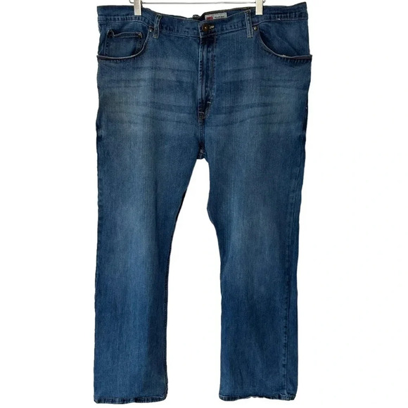 Wrangler Relaxed Boot 42/30‎ blue jeans - Picture 1 of 5
